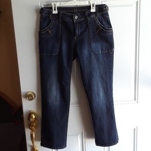 Simply Vera by Vera Wang sz 4 cropped denim jeans